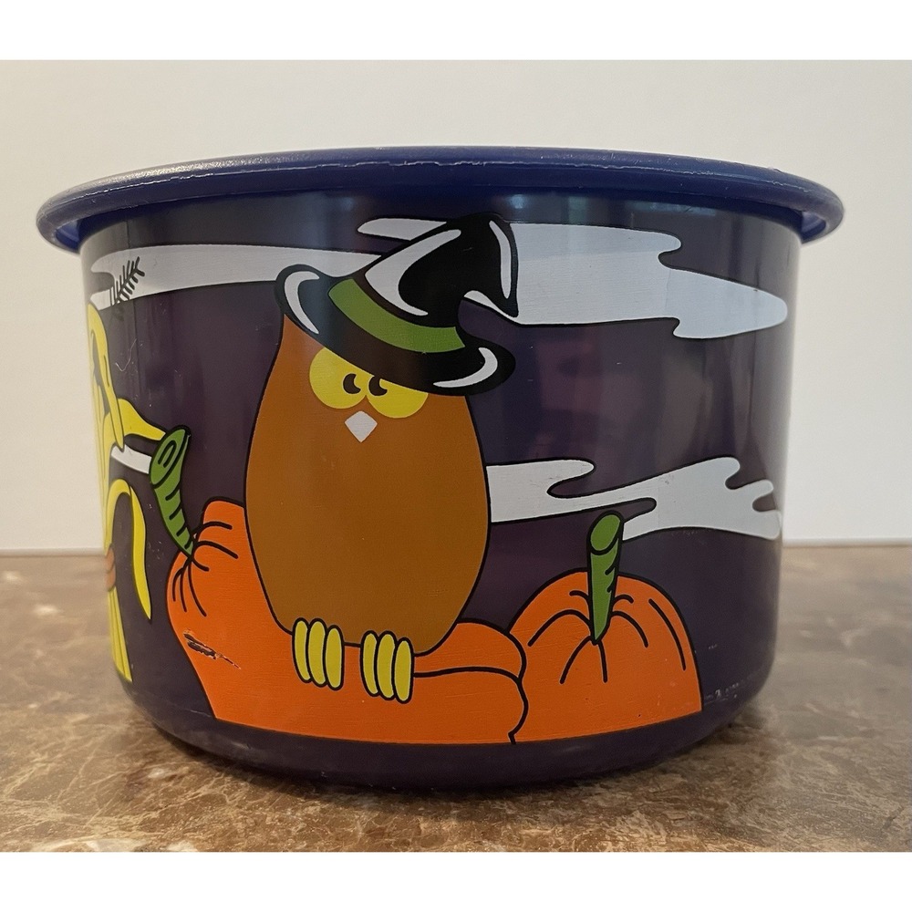 Tupperware One Touch Canister Fall Halloween Theme B Snacks Crafts USA